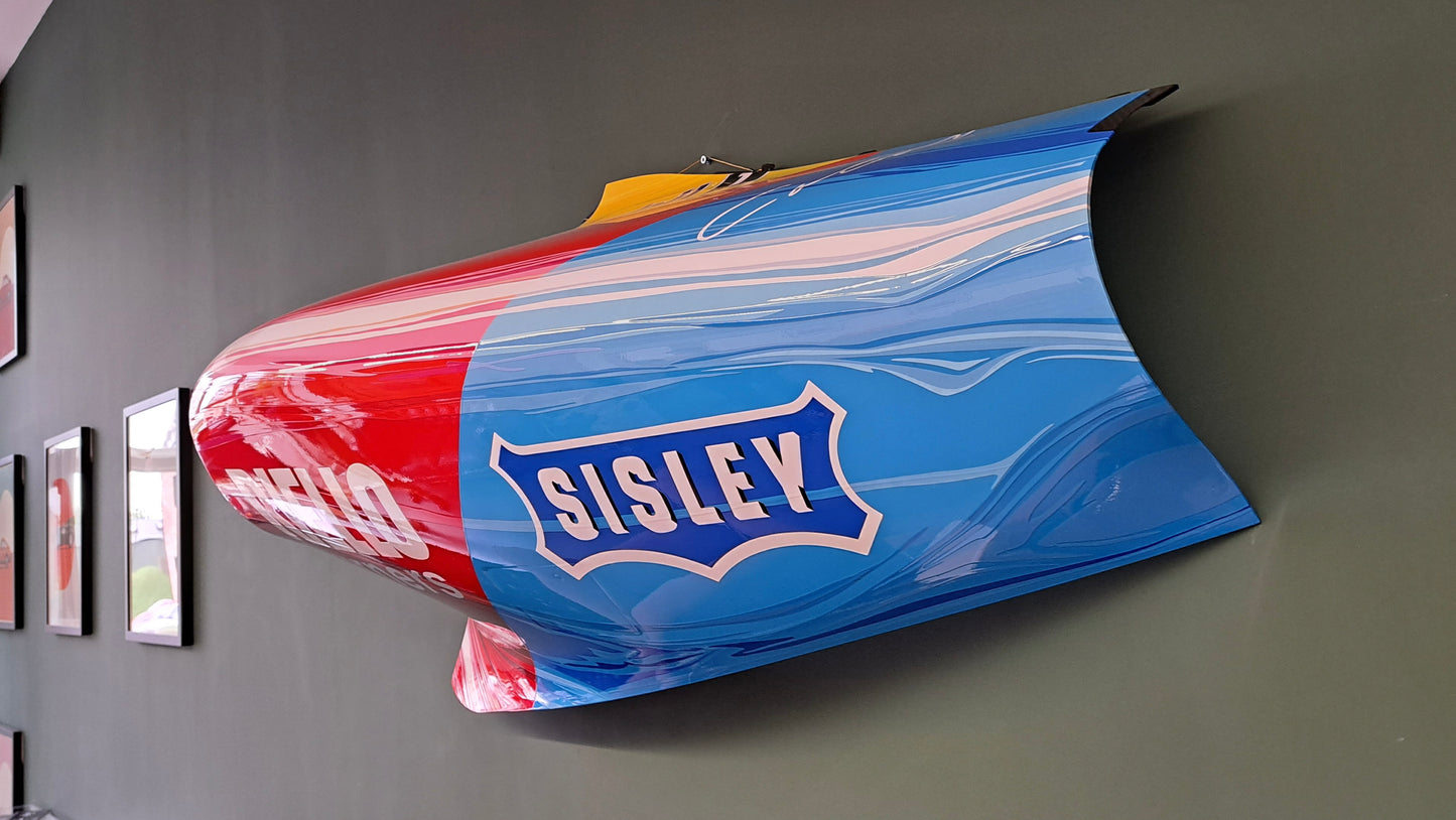 Fashion meets F1 (1988 Benetton F1 sidepod art)