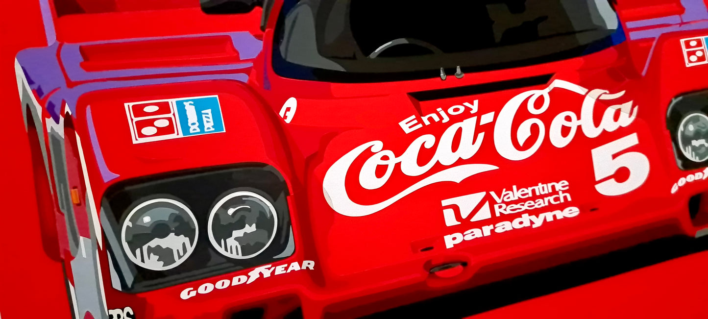 Original Artwork 962c 3 (Porsche)