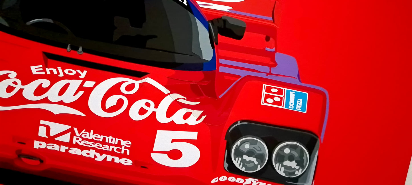 Original Artwork 962c 3 (Porsche)