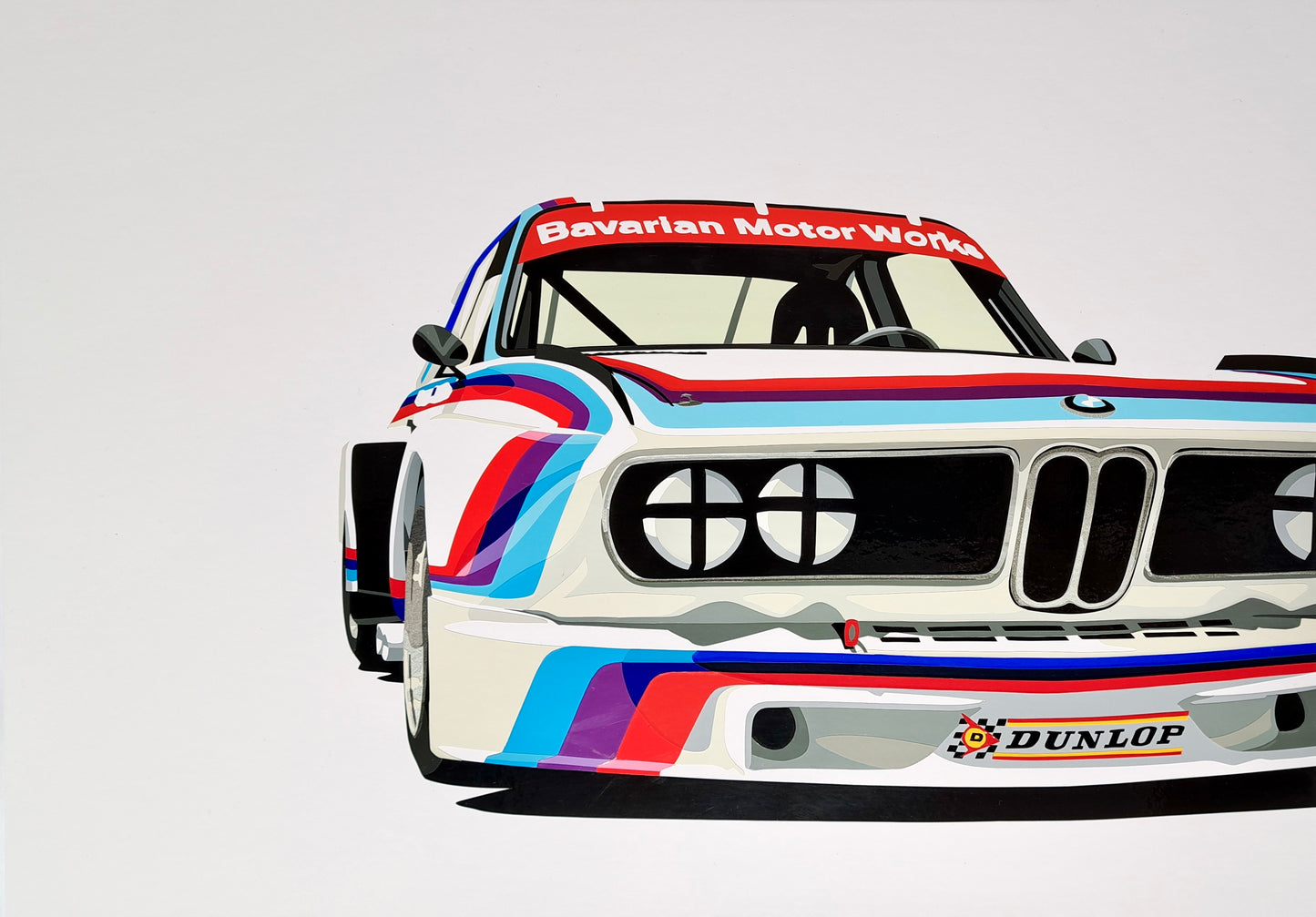 M Sport on White (BMW 3.0 CSL)