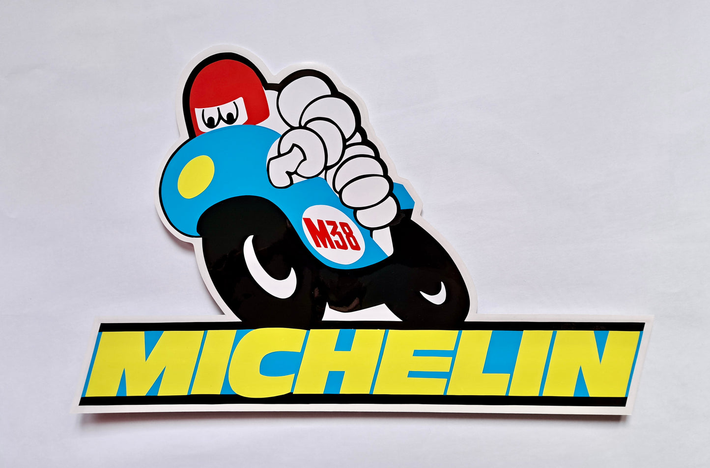 Vinyl (hand-cut) Giant Stickers: Michelin M38