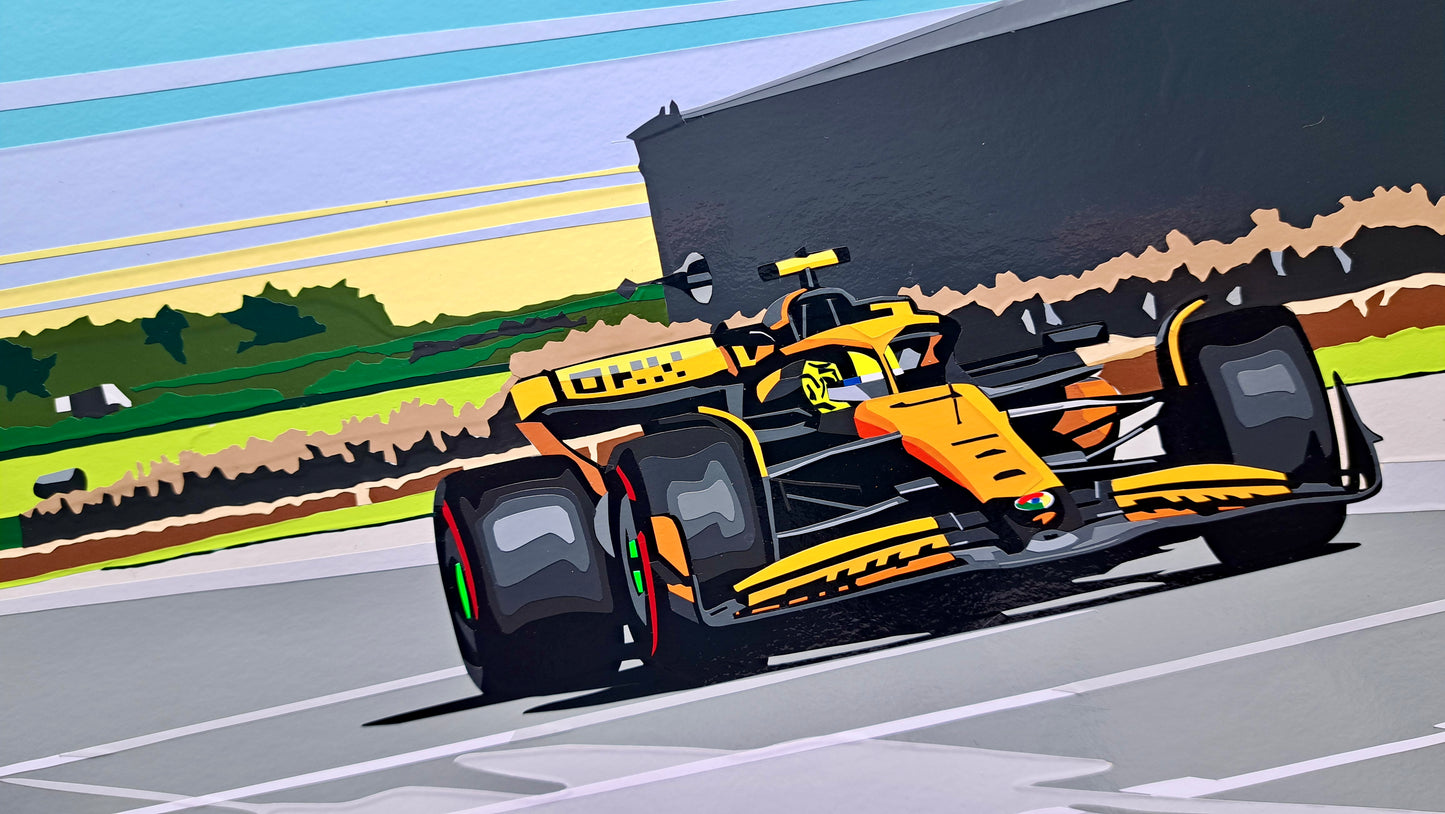 F1 75. Celebrating 75 years of Formula 1. Lando Norris.