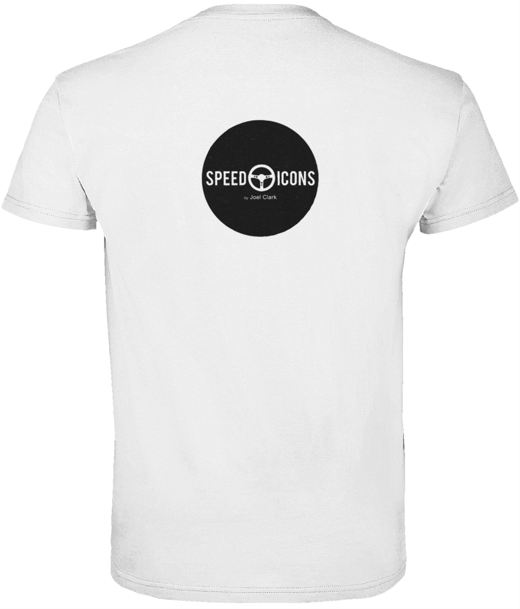 TS James Hunt in Monaco White T-Shirt
