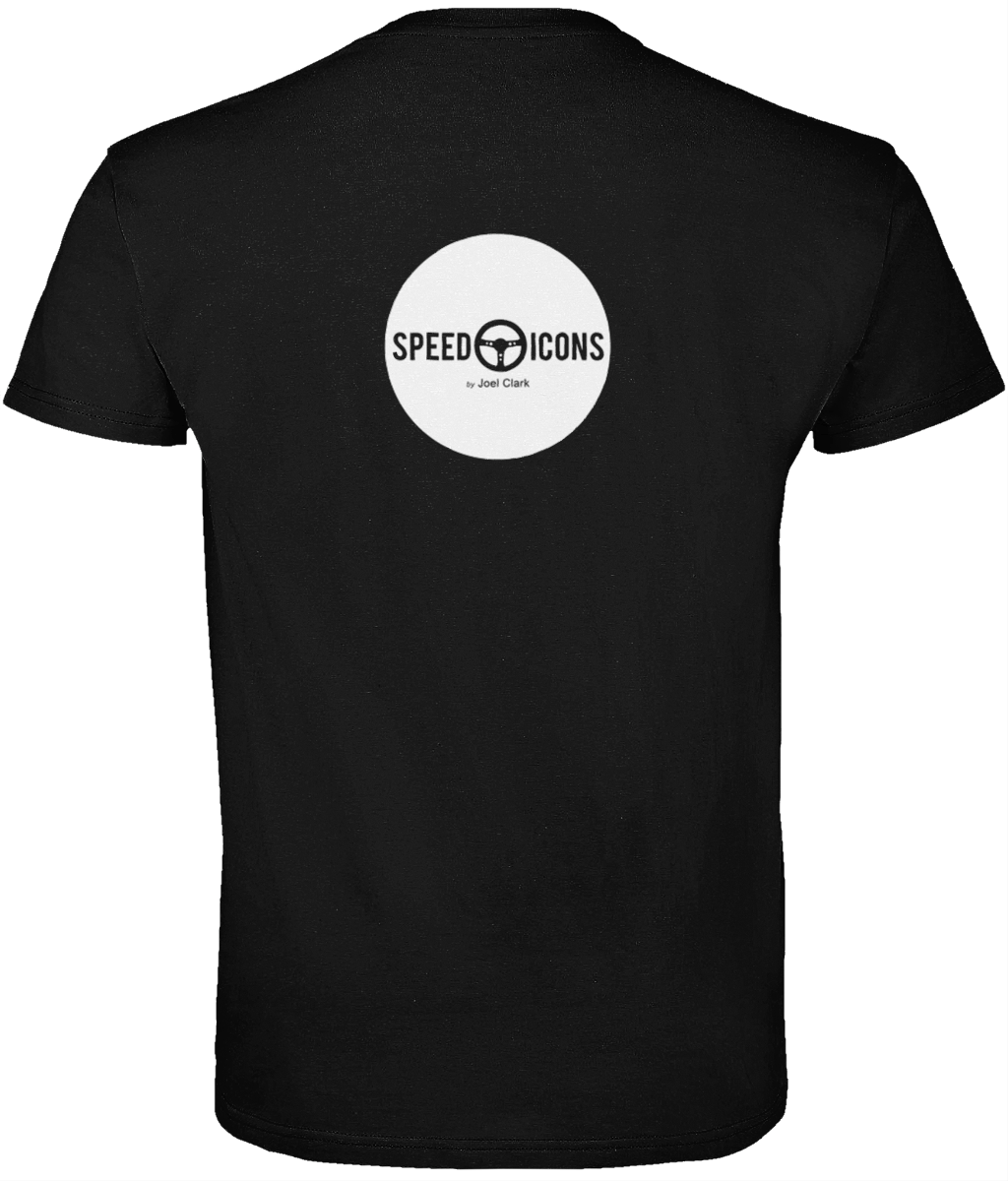 TS 88 Le Mans Porsche 962 Black T-Shirt