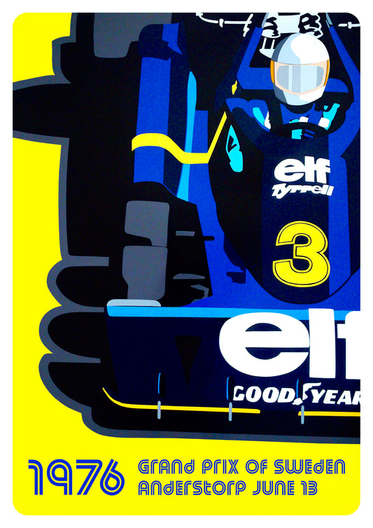 BPC (Bedroom Poster Collection) 1976 Tyrrell P34