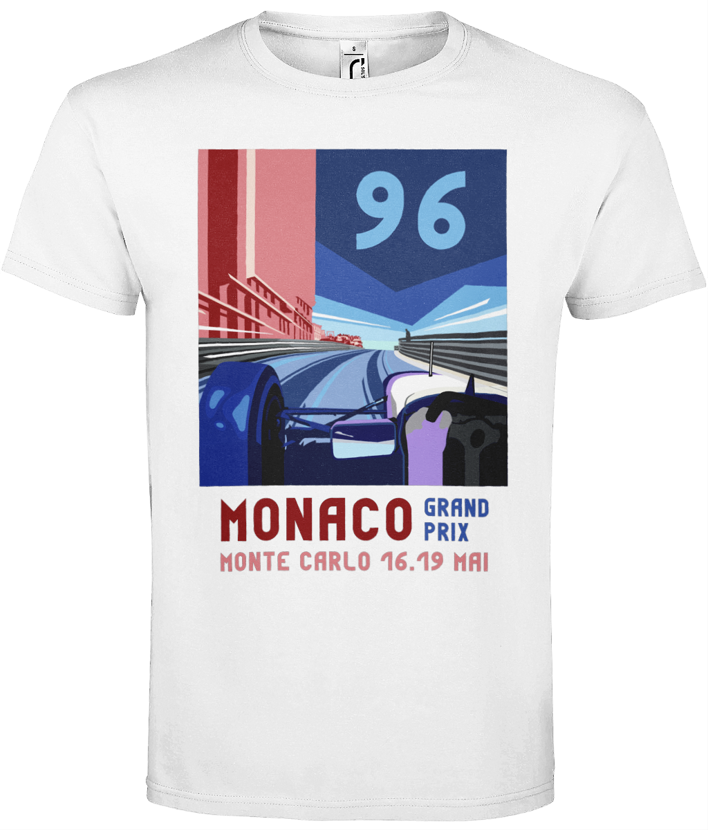 TS Monaco 96 GP White T-Shirt