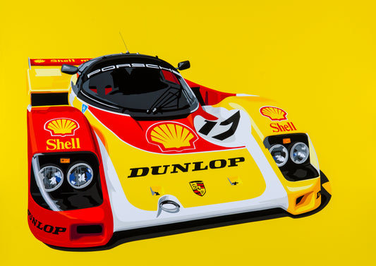 962c 1 (Porsche) Fine Art Giclee Ltd Ed Print.