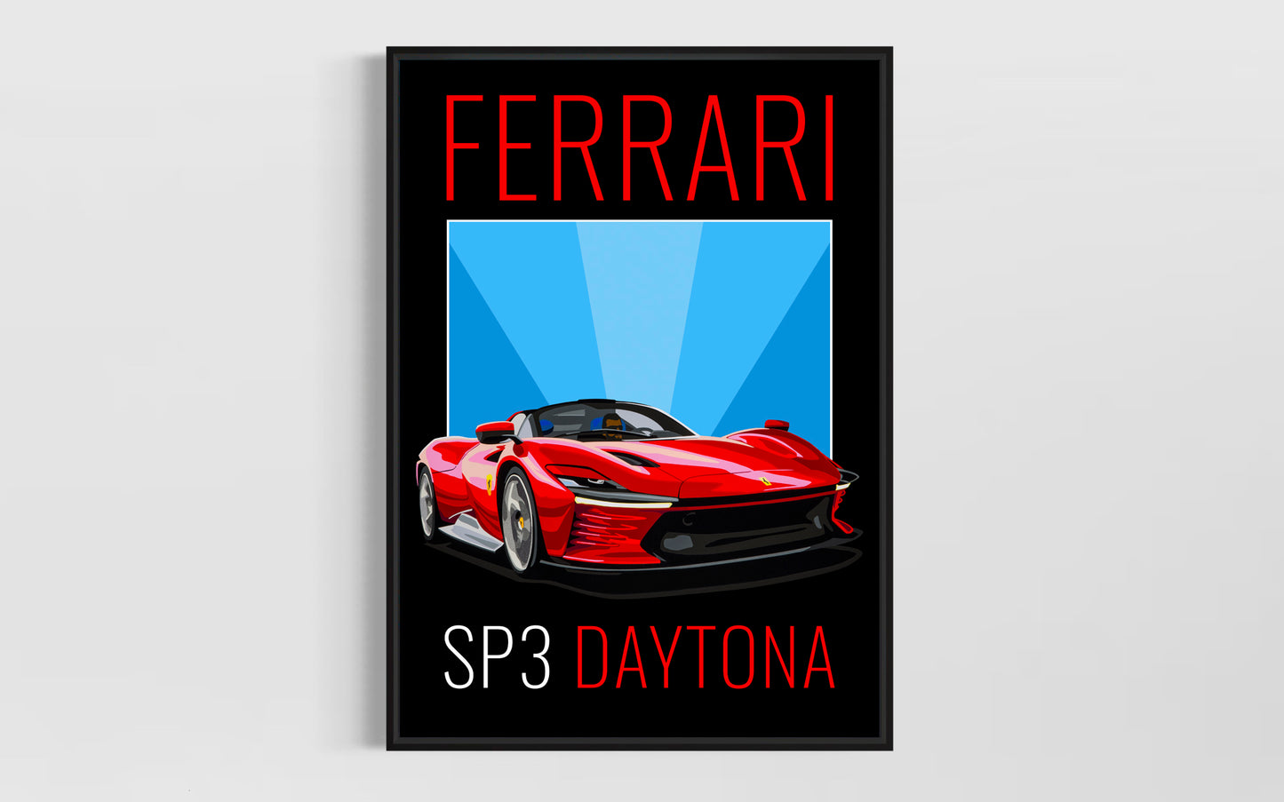 BPC (Bedroom Poster Collection) Ferrari SP3 Daytona Supercar