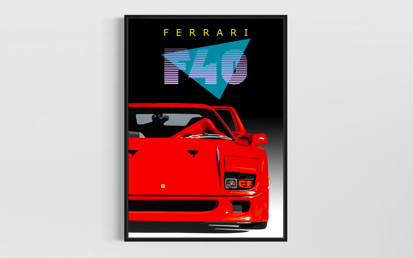 BPC (Bedroom Poster Collection) Ferrari F40 1980s
