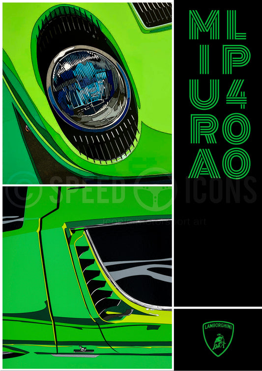 BPC (Bedroom Poster Collection) Lamborghini Miura.