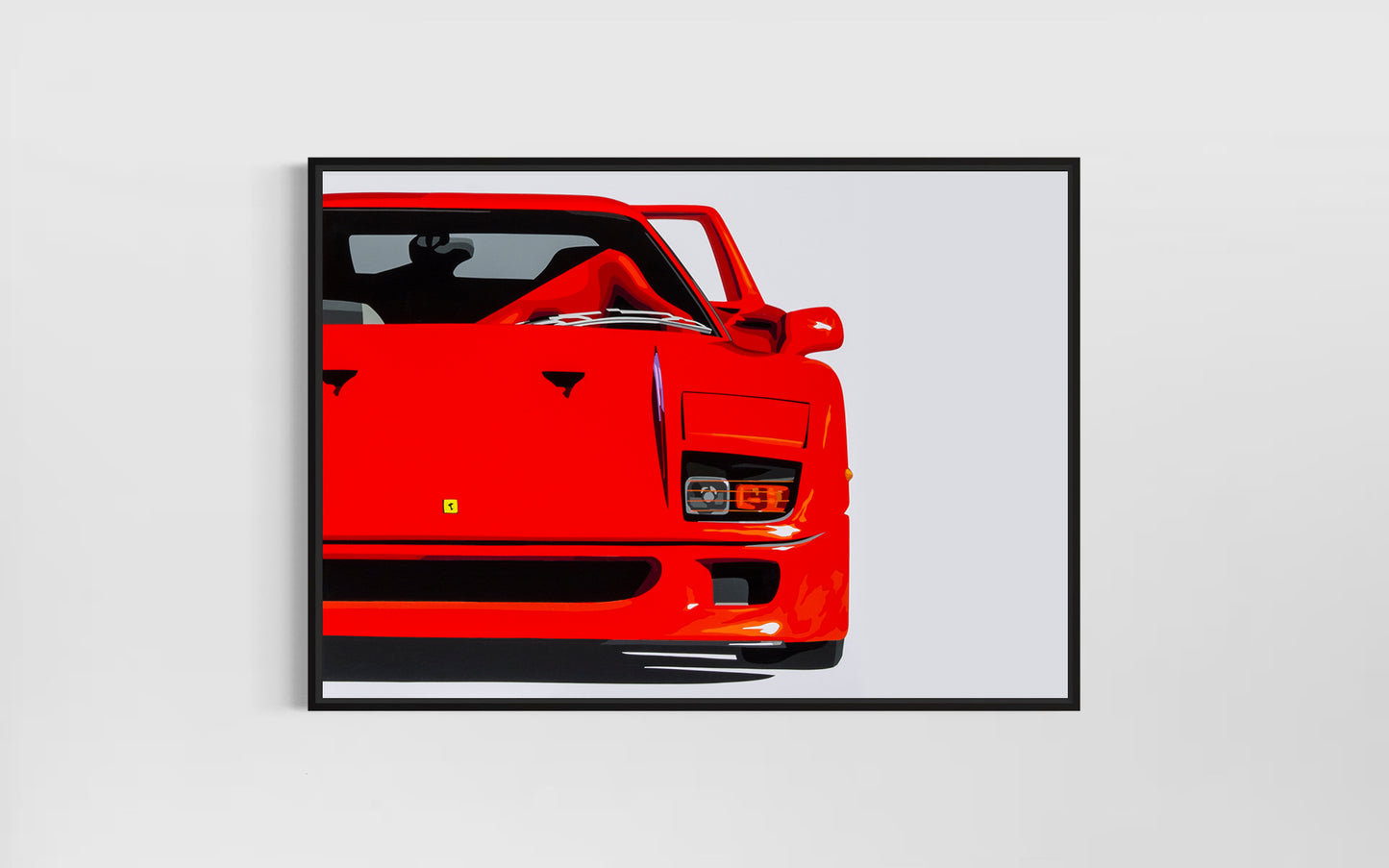 F40 Four no.4. Fine Art Giclee Ltd Ed Print.