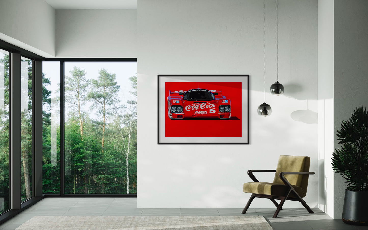 962c 3 (Porsche) Fine Art Giclee Ltd Ed Print.