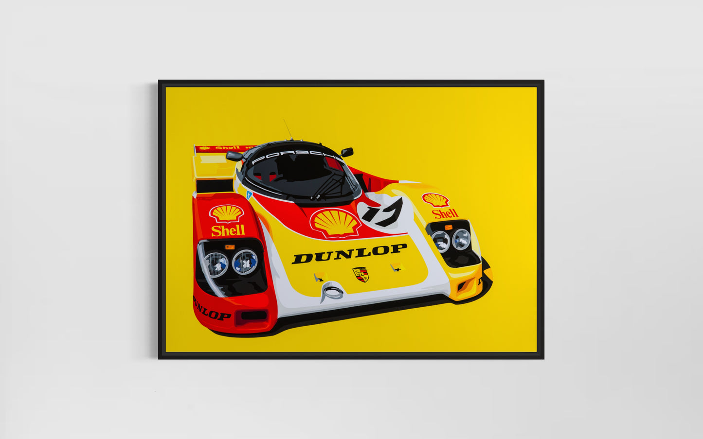 962c 1 (Porsche) Fine Art Giclee Ltd Ed Print.