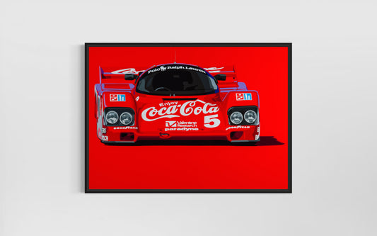 962c 3 (Porsche) Fine Art Giclee Ltd Ed Print.