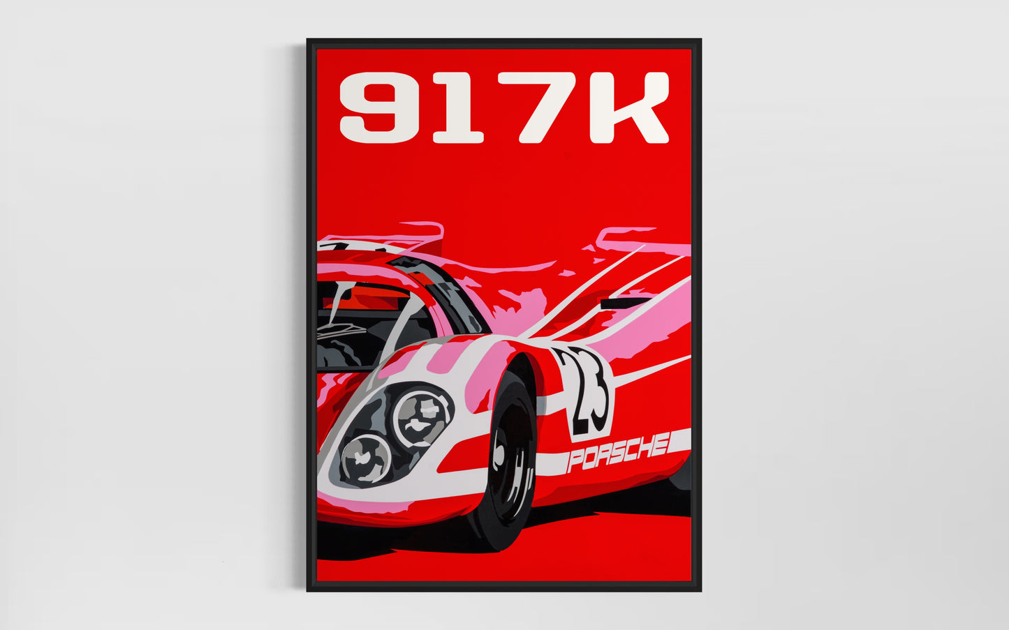 Porsche 917 Salzburg. Fine Art Giclee Ltd Ed Print.