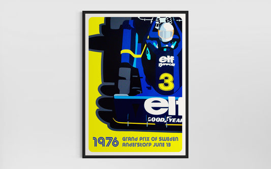 BPC (Bedroom Poster Collection) 1976 Tyrrell P34