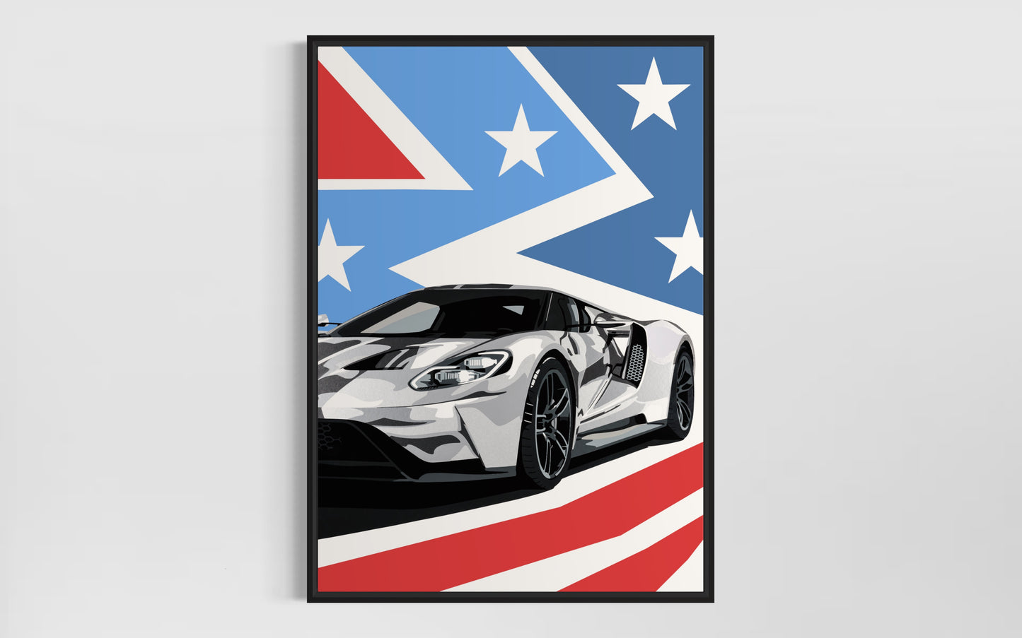 BPC (Bedroom Poster Collection) Ford GT Super Car.