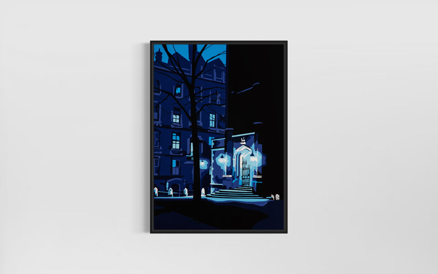 Dark End of London 2. Fine art Giclée Ltd Ed print.