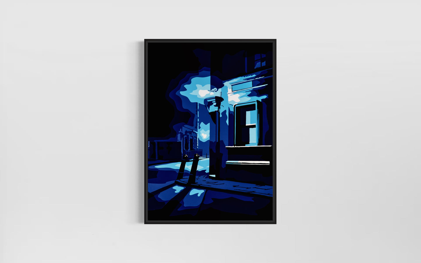 Dark End of London 1. Fine art Giclée Ltd Ed print.
