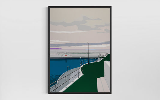 8. Jubilee Pool, Penzance. Fine art Giclée Ltd Ed print.
