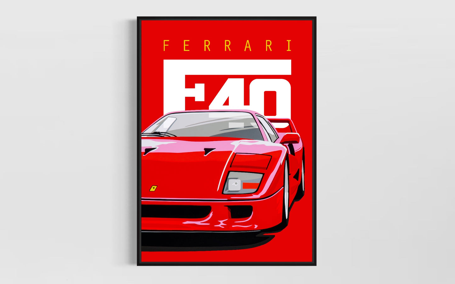 BPC (Bedroom Poster Collection) Ferrari F40 Supercar