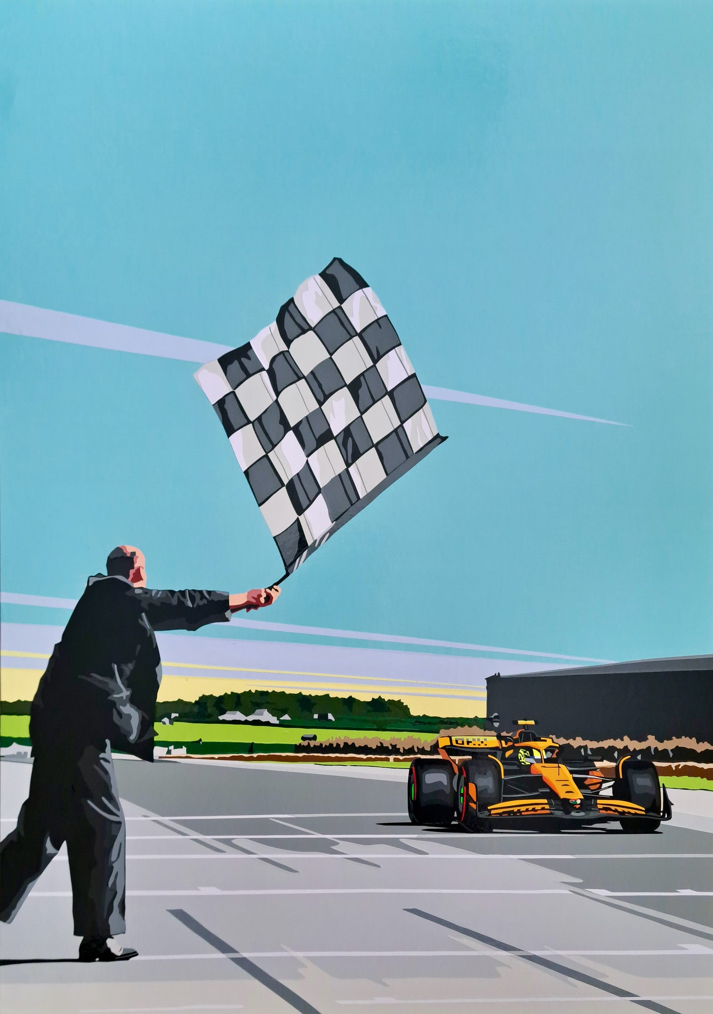 F1 75. Celebrating 75 years of Formula 1. Lando Norris.