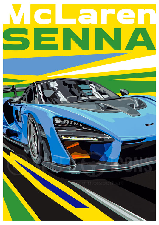 BPC (Bedroom Poster Collection) McLaren Senna