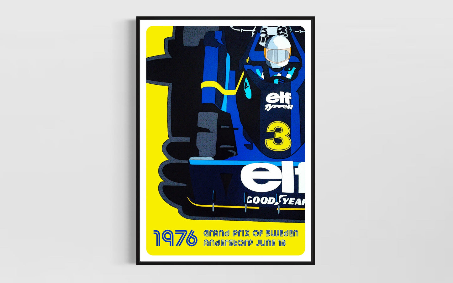 BPC (Bedroom Poster Collection) 1976 Tyrrell P34
