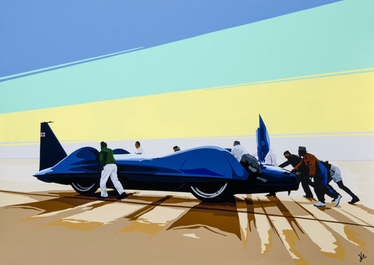 Bluebird 2.0. Fine Art Giclee Ltd-Ed Print.