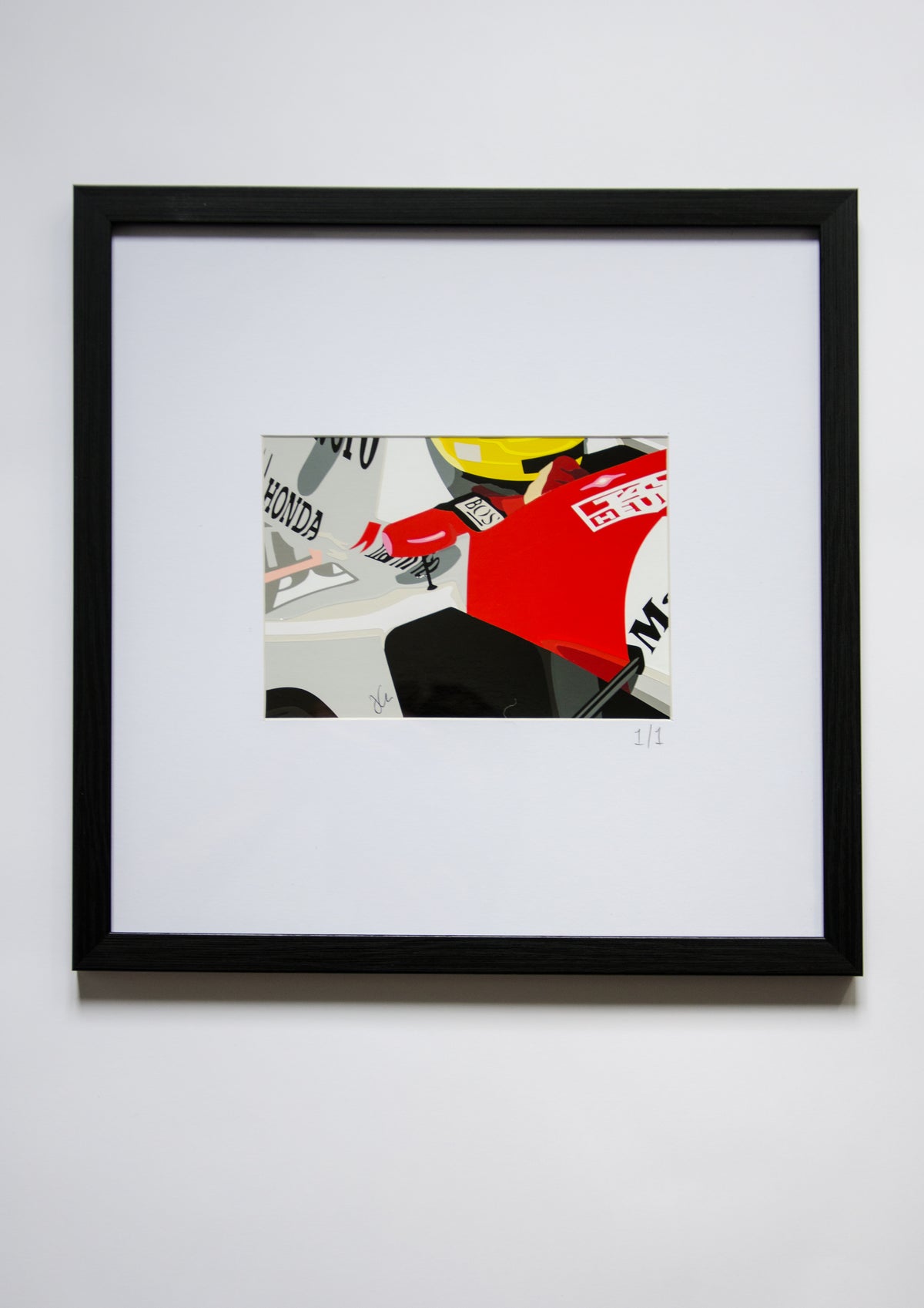 Mini Marlboro (Senna). Original (hand-cut) Vinyl Artwork.