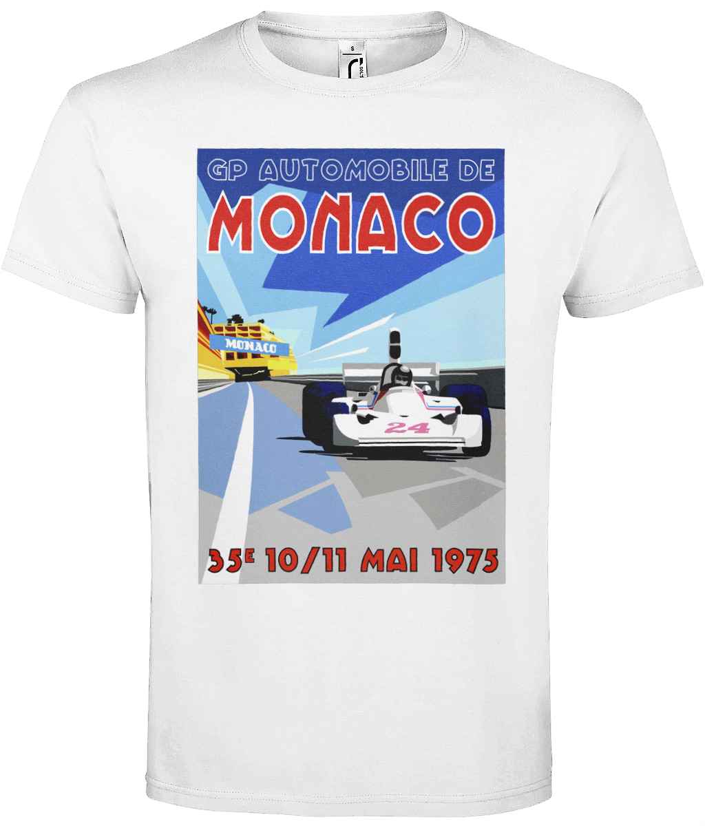 TS Monaco 75 GP White T-Shirt
