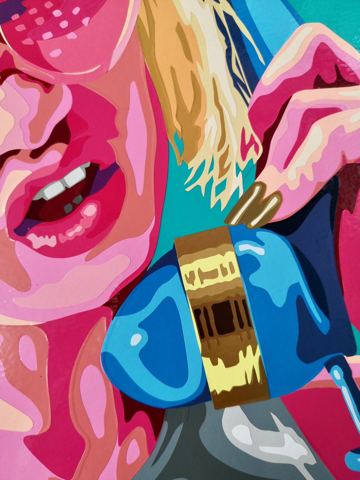 Coup de Fil Fatal. Fine art Giclée print.