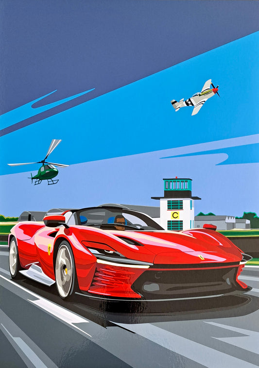 Supercar Fest 2024 Original Artwork ‘Runway’