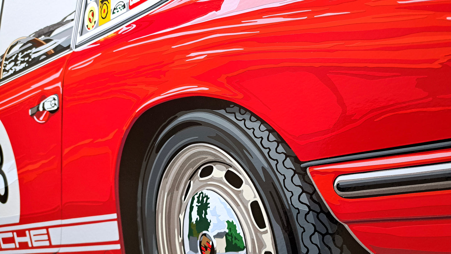 Original Artwork. 68 912 (Porsche 912/911)