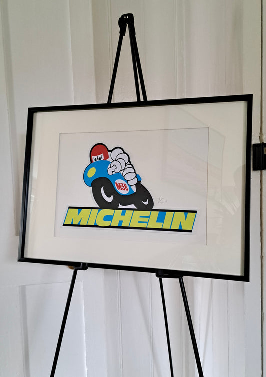 Vinyl (hand-cut) Giant Stickers: Michelin M38