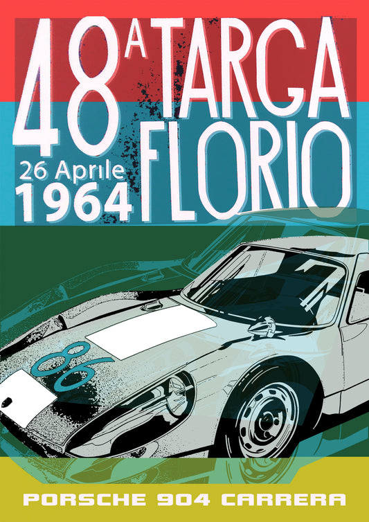 BPC (Bedroom Poster Collection) Porsche 904 Targa Florio