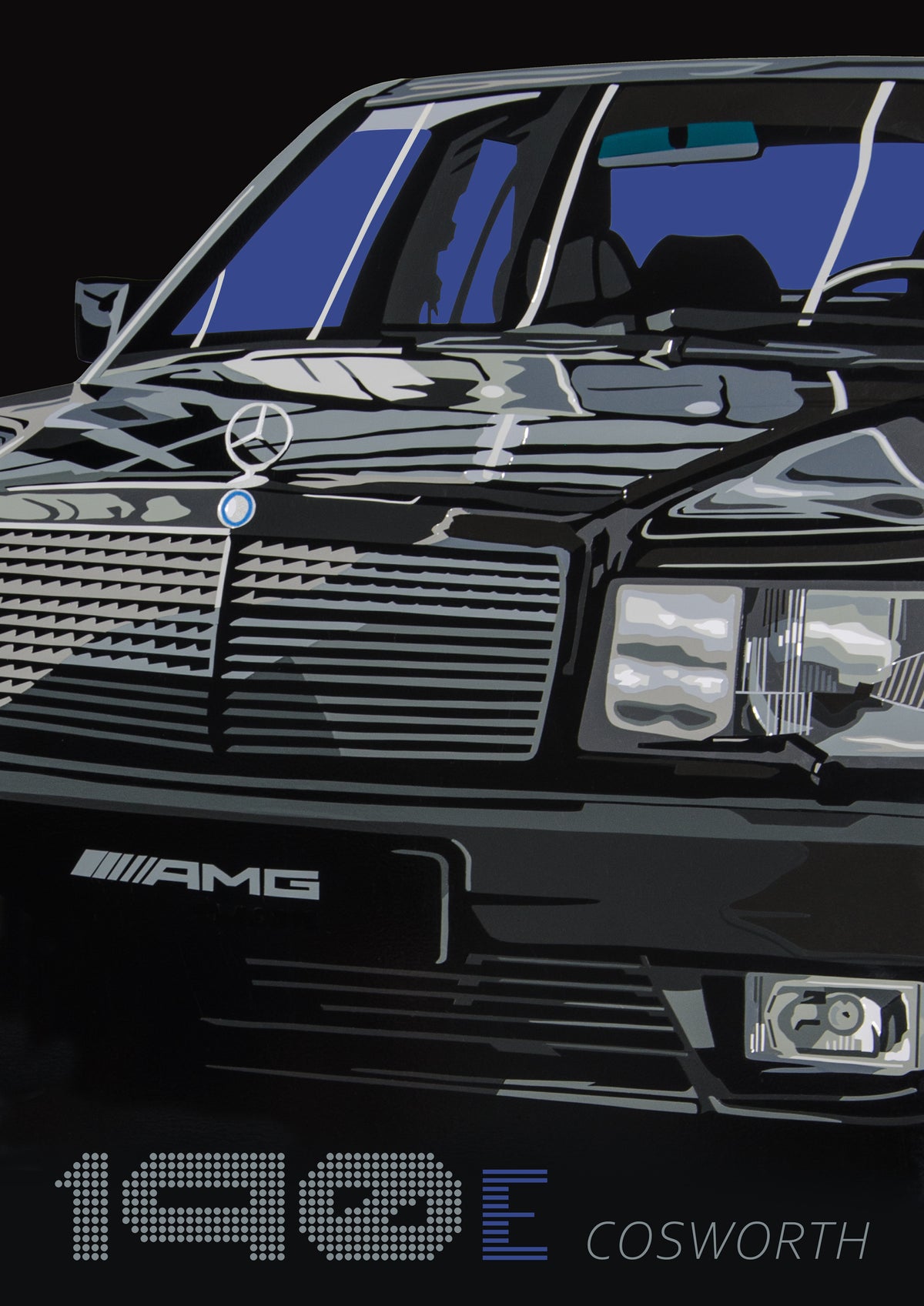 BPC (Bedroom Poster Collection) 190E Cosworth
