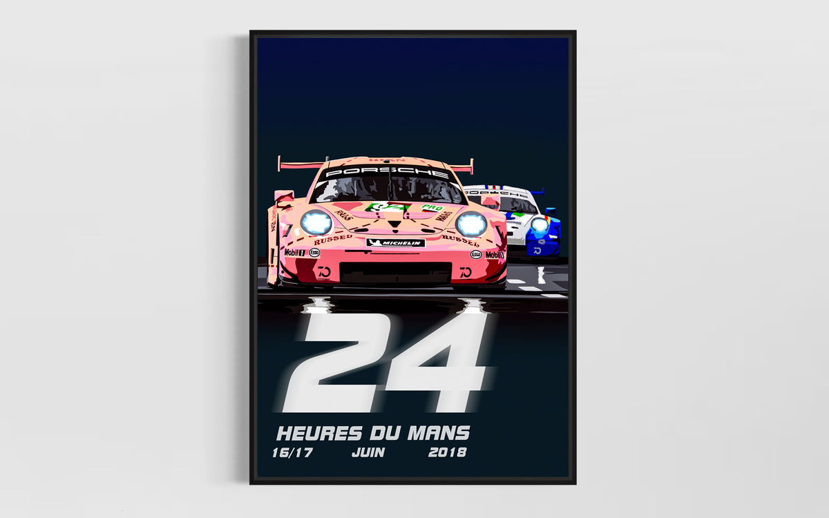 BPC (Bedroom Poster Collection) Porsche Pink Pig