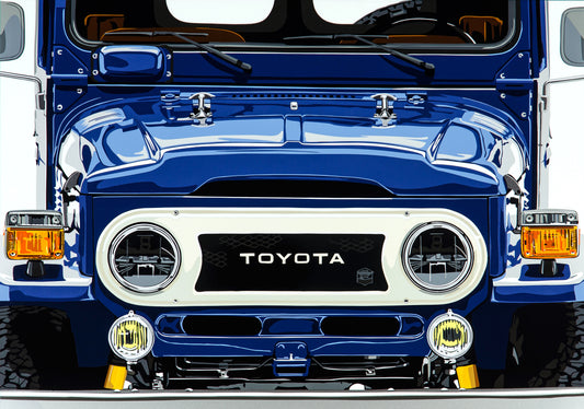 Toyota FJ40. Fine Art Giclee Ltd Ed Print.