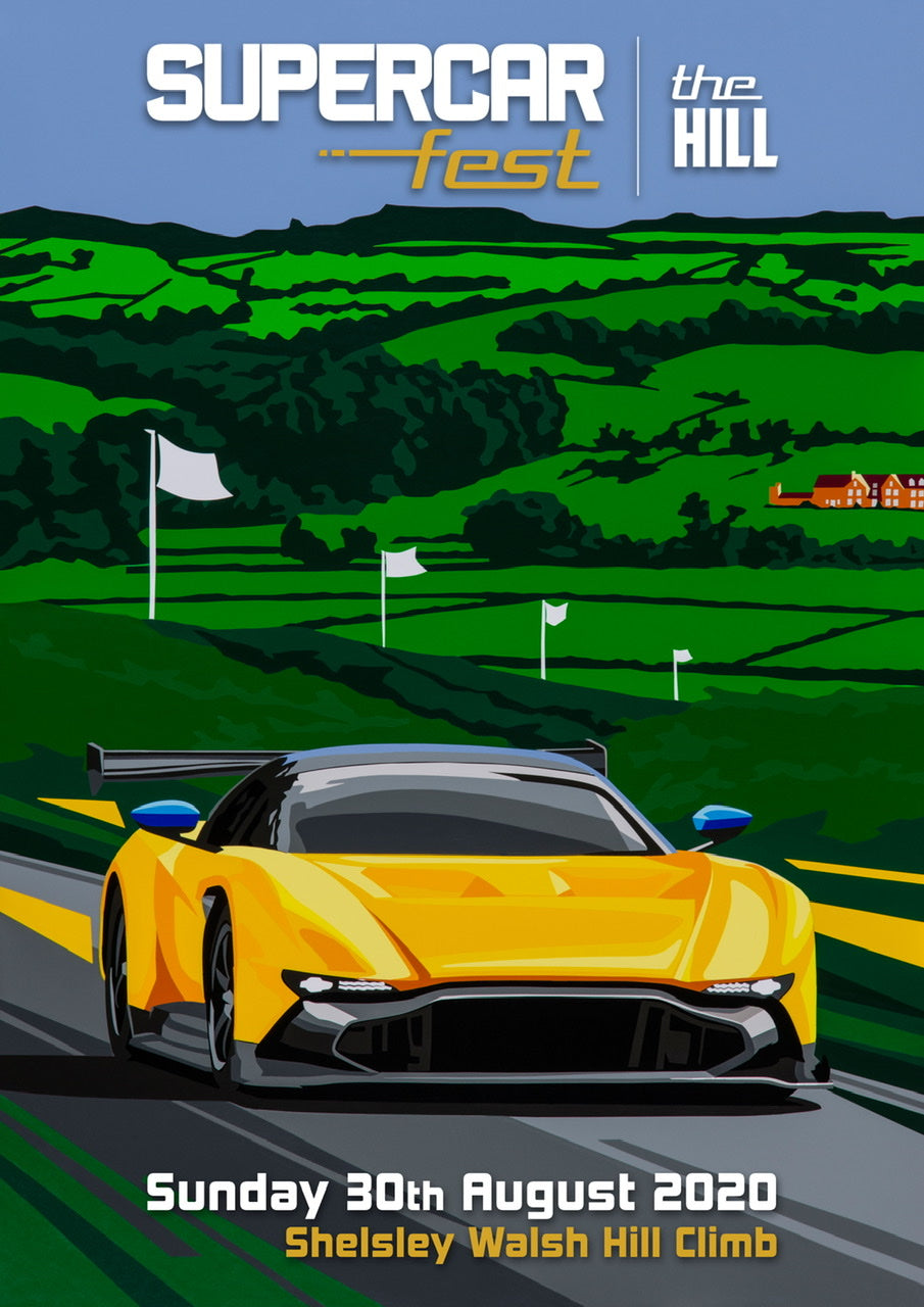 Supercar Fest 2021 Hill Climb Poster
