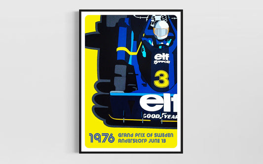BPC (Bedroom Poster Collection) 1976 Tyrrell P34