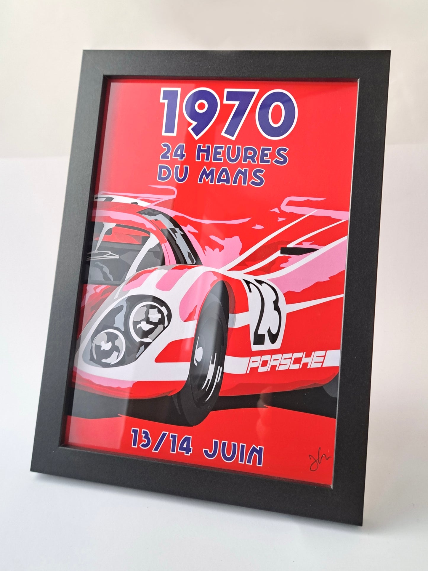A5 Print Monaco Le Mans 1970
