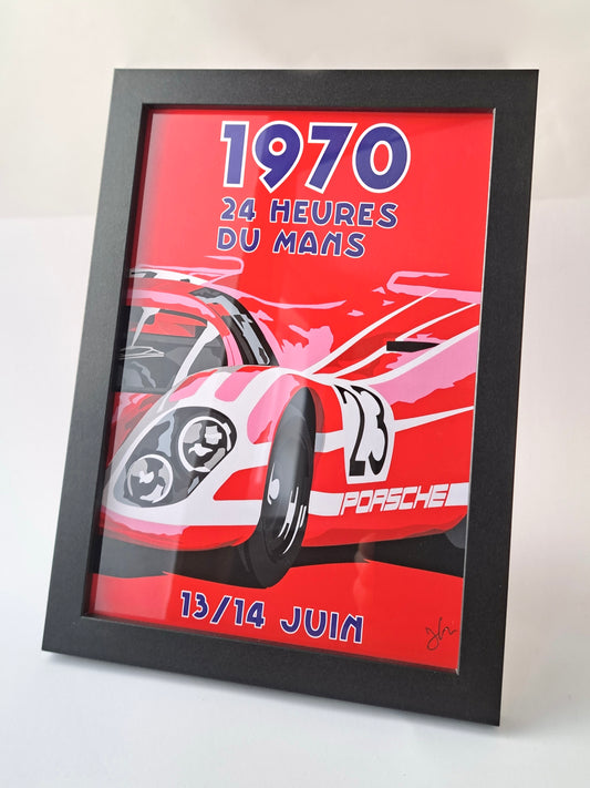 A5 Print Monaco Le Mans 1970