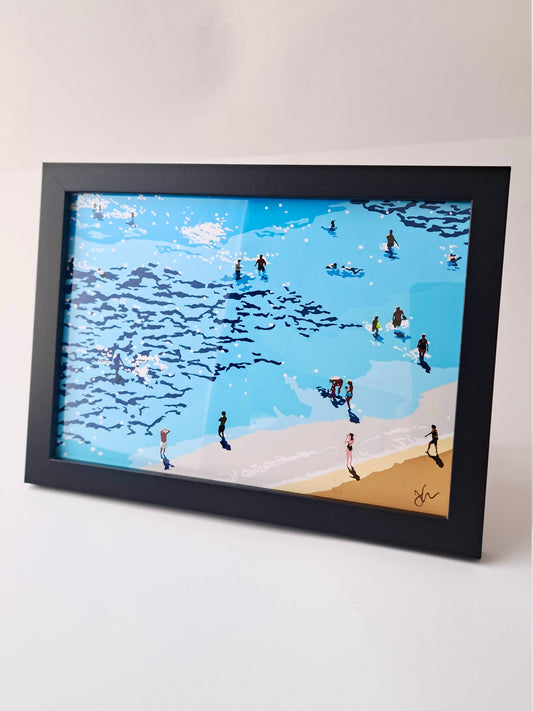 A5 Print Beach People