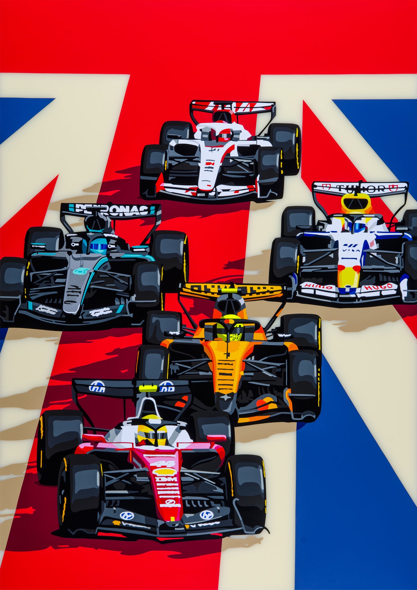 British GP 2026 original artwork.