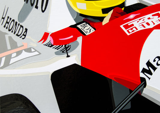 Mini Marlboro (Senna). Original (hand-cut) Vinyl Artwork.