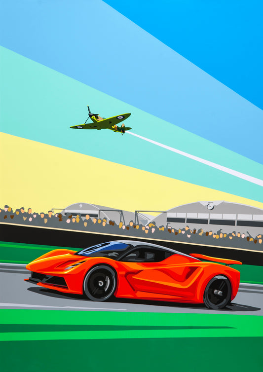 Supercar Fest 2025 Original Artwork ‘Runway’