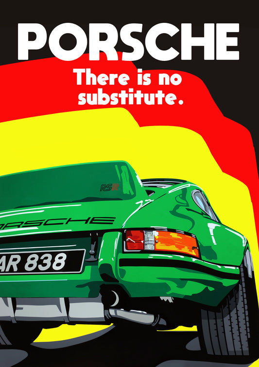 BPC (Bedroom Poster Collection) 1974 Porsche 911 RSR